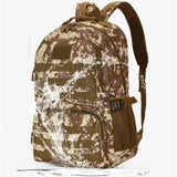 Men's Camo Tactical Backpack Large Capacity Outdoor Travel Bag
