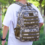 Large Capacity Camo Tactical Backpack for Men