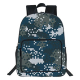 Camouflage Backpack Student School Bag Large Capacity Travel Bagpack