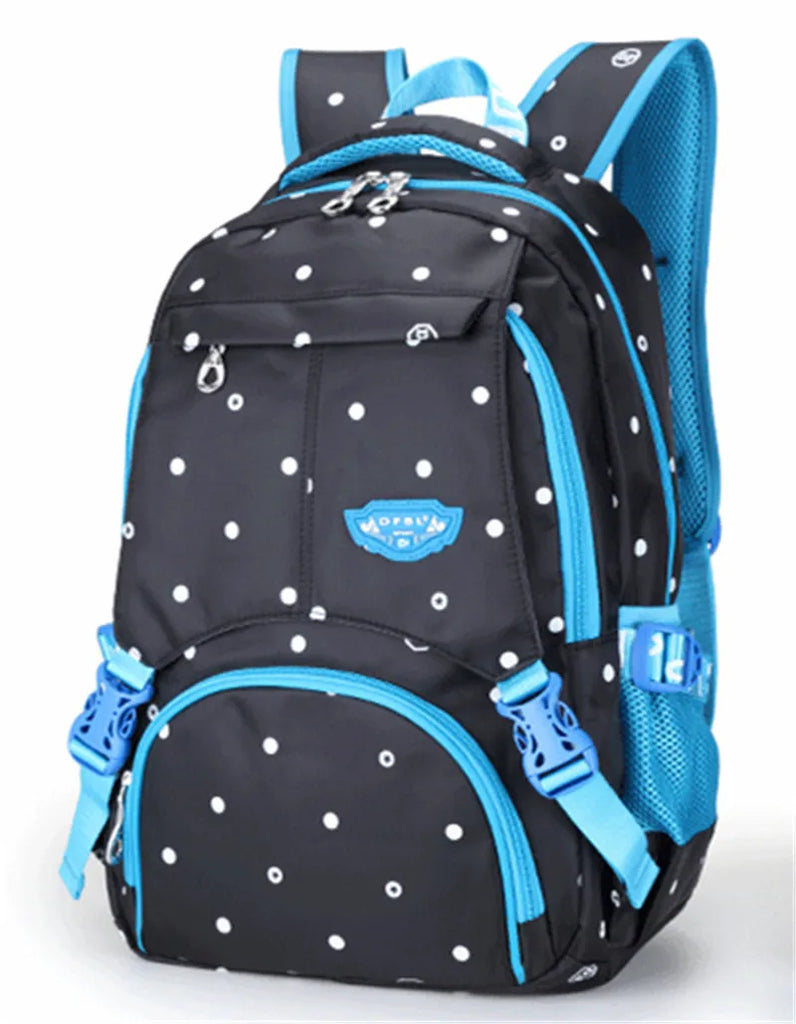 Colorful Unique Printing Bookbag Women Oxford Waterproof Child Backpack