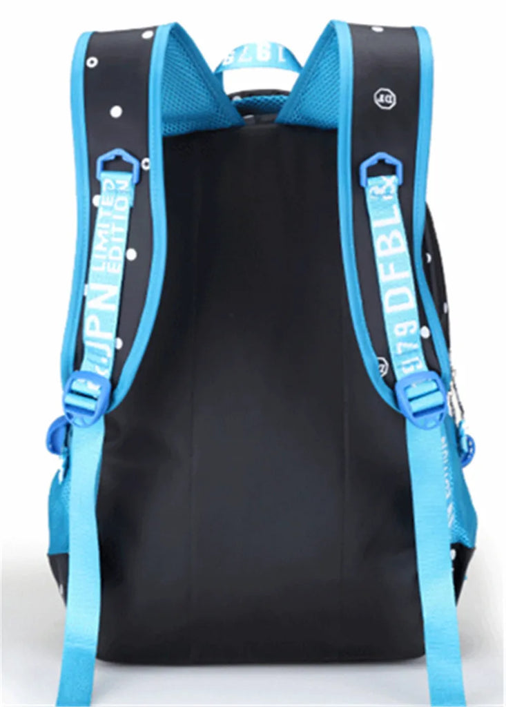 Colorful Unique Printing Bookbag Women Oxford Waterproof Child Backpack