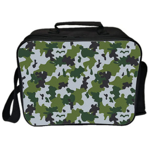 Camouflage Lunch Bag Boys Girl Portable Lunch Bag Men Women Thermal Food Picnic