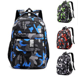 Camouflage Men Backpacks Travel Kids School Bag Military School
