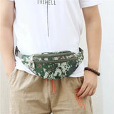 Camouflage Waist Chest Bag Sports Belt Fanny Pack