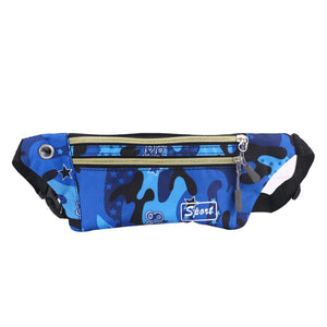 Camouflage Running Sports Waist Bag Fanny Pack Waterproof Gym Bum Belt Bag