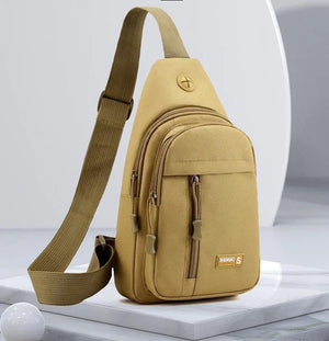 Camouflage Sports Chest Bag Wear-Resistant Shoulder Bag