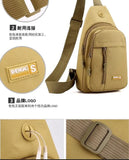 Camouflage Sports Chest Bag Wear-Resistant Shoulder Bag