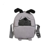 Cute Corduroy Dog Style Messenger Bag