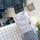 Canvas Women Backpack School Bag for girls Shoulder Bag