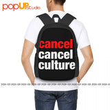 Cancel Culture Backpack - Gym & Sports Style Travel Bag