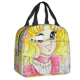 Candy Candy Insulated Lunch Bag Anime Manga Thermal Cooler Bento Box Women