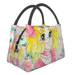 Candy Candy Insulated Lunch Bag Portable Tote for Office Outdo