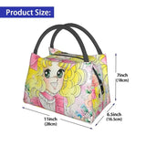 Candy Candy Insulated Lunch Bag Portable Tote for Office Outdo