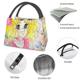 Candy Candy Insulated Lunch Bag Portable Tote for Office Outdo