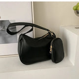 Women's Candy Bags PU Leather Shoulder Totes Underarm Handbag