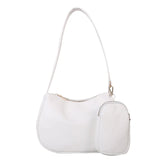 Women's Candy Bags PU Leather Shoulder Totes Underarm Handbag