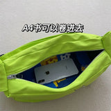 Candy Canvas Crossbody Bag for Women Small Square Bag