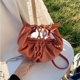 Candy Dumplings Messenger Bag Cloud Female Acrylic chain Crossbody Bag