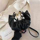 Candy Dumplings Messenger Bag Cloud Female Acrylic chain Crossbody Bag