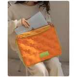 Candy Handbag Flowers Pattern Student Bento Bags Polyester Shoulder laptop bag