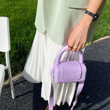 Candy Handbags Women PU Leather Clutches Cross-body Bags Style Messenger