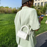 Candy Handbags Women PU Leather Clutches Cross-body Bags Style Messenger