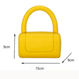 Candy Handbags Women PU Leather Clutches Cross-body Bags Style Messenger
