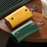 Keychain Wallets PU Leather Men Women Casual Style Car Key Holder