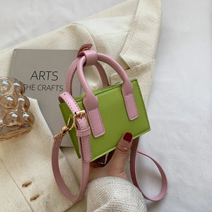 Candy Mini PU Leather Shoulder Crossbody Sling Bags for Women
