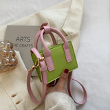 Candy Mini PU Leather Shoulder Crossbody Sling Bags for Women
