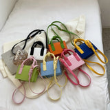 Candy Mini PU Leather Shoulder Crossbody Sling Bags for Women