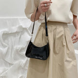 Candy Mini Transparent Tote Underarm Women Shoulder Bag Jelly Small Female