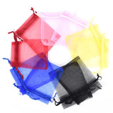 Organza Wedding Pouches Jewelry Packaging Bags Gift Bag 50pcs