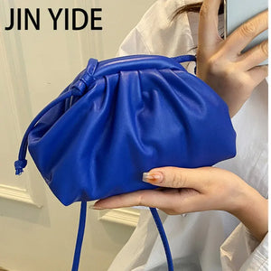 Candy PU Leather Crossbody Bag For Women