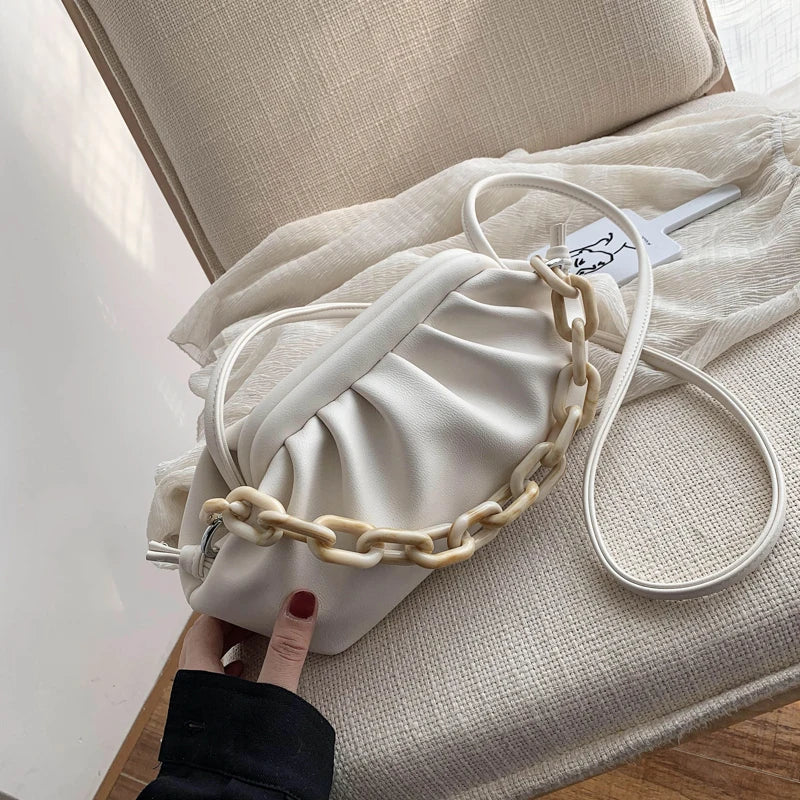 Candy PU Leather Shoulder Messenger Bag Small Crossbody Handbag Purse