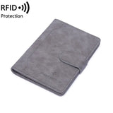 Passport Bag Buckle Short Document Holder for Travel