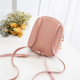 Candy Small Backpack Mini Travel School PU Bag Multifunctional Bags