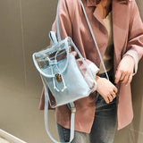 Candy Summer Sweet Jelly Backpacks Waterproof PVC Transparent Backpack