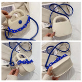 Candy Tote Bag Handbag Panelled Crossbody Bag QH-187