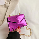 Candy Women Chain Crossbody Bag Small Square Shoulder Bag