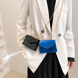 Candy Women Chain Crossbody Bag Small Square Shoulder Bag