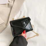 Candy Women Chain Crossbody Bag Small Square Shoulder Bag