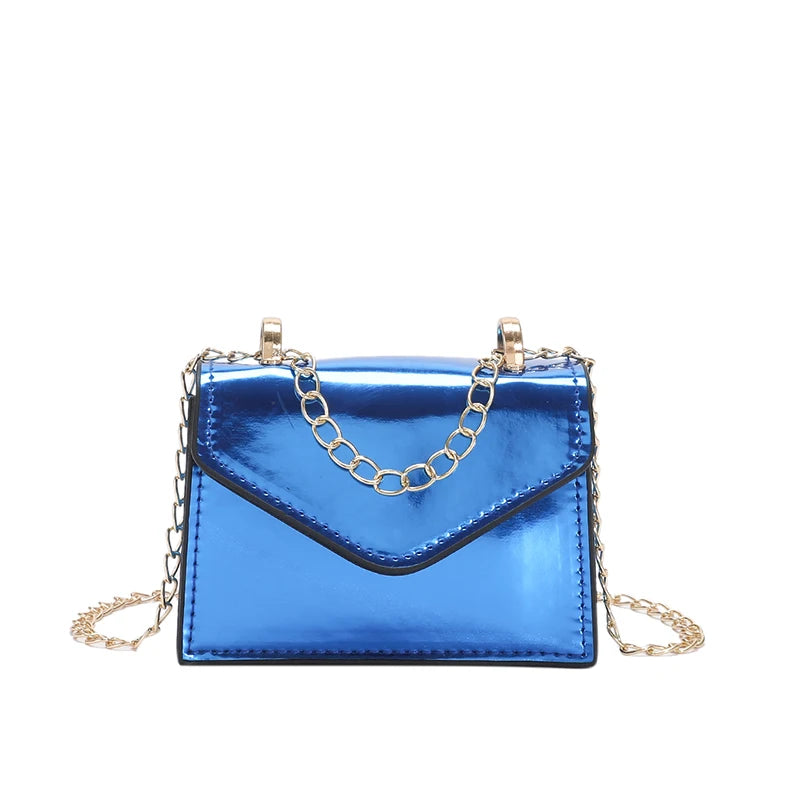 Candy Women Chain Crossbody Bag Small Square Shoulder Bag