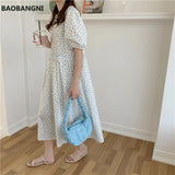 Candy Women Underarm Bag Pleated Hobos Handbags Plaid Female Tote Purse