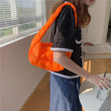 Pleated Candy Women's Hobo Handbag Plaid Tote Purse