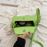 Candy Women's Small Hand Bag PU Leather Shoulder Crossbody Bags