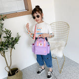 Candy Colors Child Portable Schoolbag Girl Boy Backpack