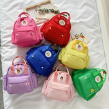 Candy Colors Child Portable Schoolbag Girl Boy Backpack