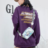 Mini Laser Crossbody Bag Candy Colors PVC Jelly Small Tote Messenger Bags