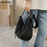 Candy Colors Canvas Crossbody Totes Bag for Women